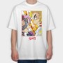 Kimonos Of Chaos, Tricou Oversize Barbati (Unisex)
