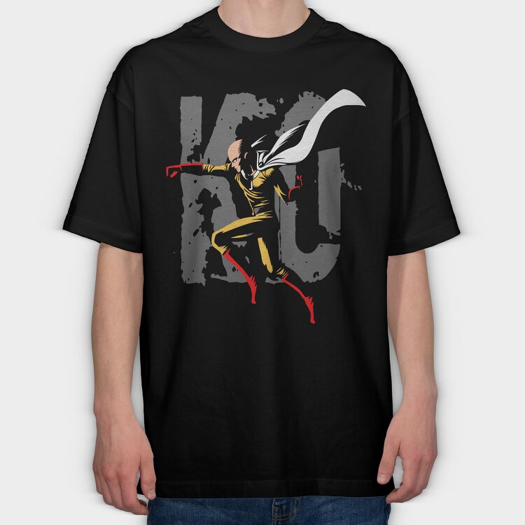 Kung Fu Panda, Tricou Oversize Barbati (Unisex)