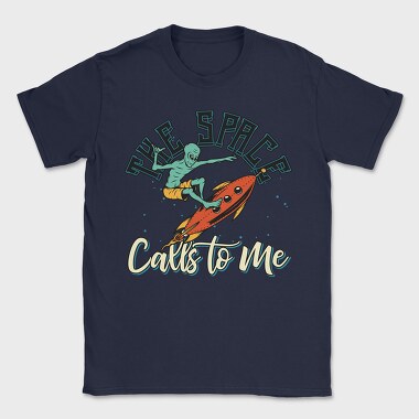 Alien Space Call Me, Tricou Barbati (Unisex)