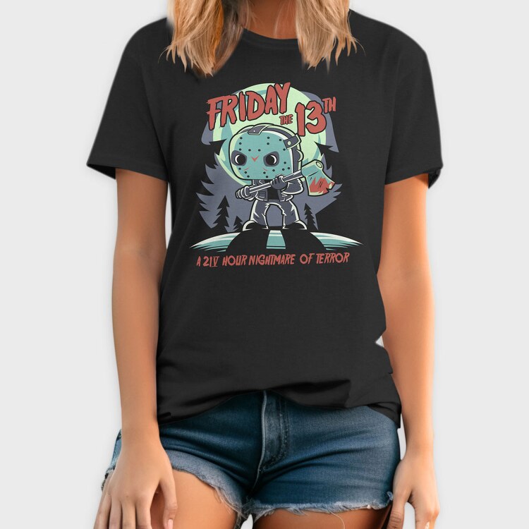 Friday the 13 Th, Tricou Barbati (Unisex)