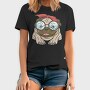 Pug With Glasses, Tricou Barbati (Unisex)