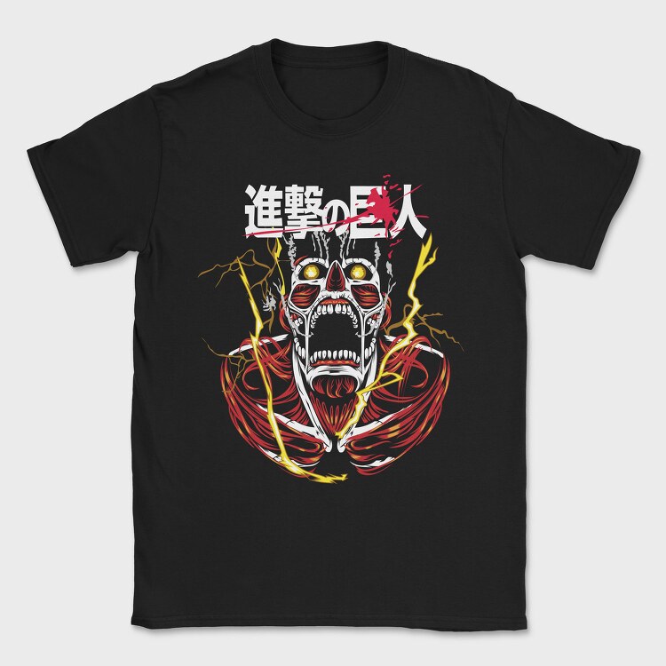 Flame Face Burst, Tricou Barbati (Unisex)