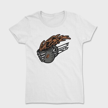 Burning Coffee Cup, Tricou Femei