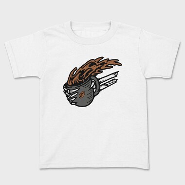 Burning Coffee Cup, Tricou Copii