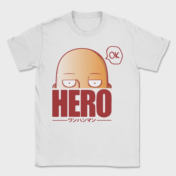 Hero Ok, Tricou Barbati (Unisex)