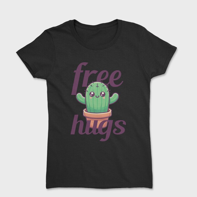 Cactus Free Hugs, Tricou Femei