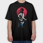 Crimson X, Tricou Oversize Barbati (Unisex)