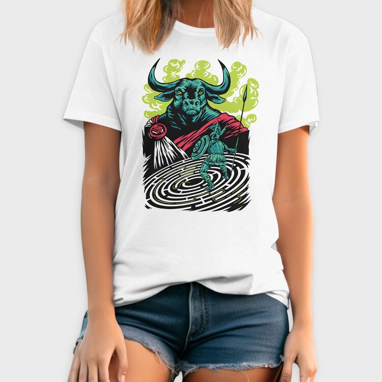 Mythology Minotauro, Tricou Barbati (Unisex)