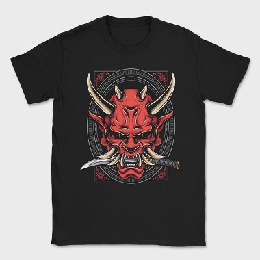 Red Dragon Samurai, Tricou Barbati (Unisex)