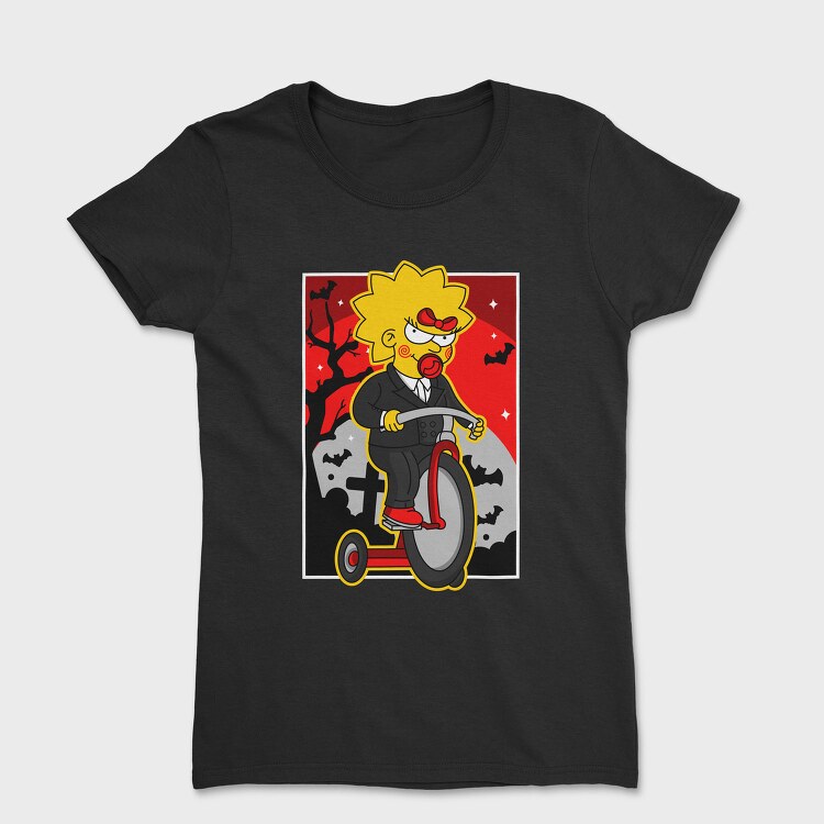 Halloween Lisa Simpson, Tricou Femei