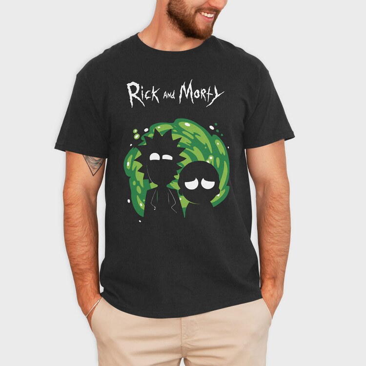 Rick and Morty 17, Tricou Barbati (Unisex)