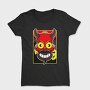 Halloween Devil Grin, Tricou Femei
