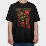 Iron Maiden 9, Tricou Oversize Barbati (Unisex)