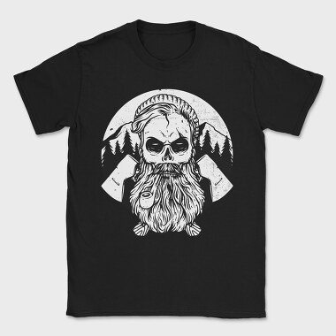 Skull Mountain Pipe, Tricou Barbati (Unisex)