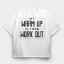 Calisthenics Fitness Warm Up Workout Creators Ep, Tricou Oversize Barbati (Unisex)