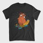 Surfing Beaver, Tricou Barbati (Unisex)