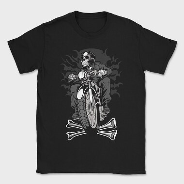 Skull Rider 2, Tricou Barbati (Unisex)