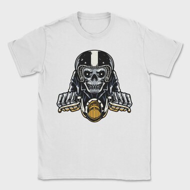 Skull Rider, Tricou Barbati (Unisex)