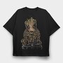 Groots Journey, Tricou Oversize Barbati (Unisex)