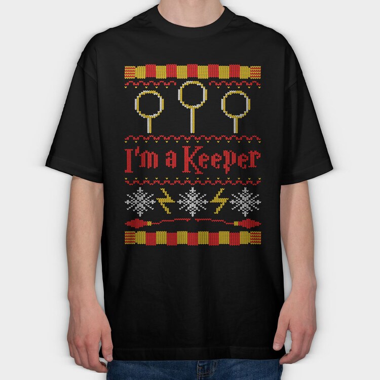 Im A Keeper, Tricou Oversize Barbati (Unisex)