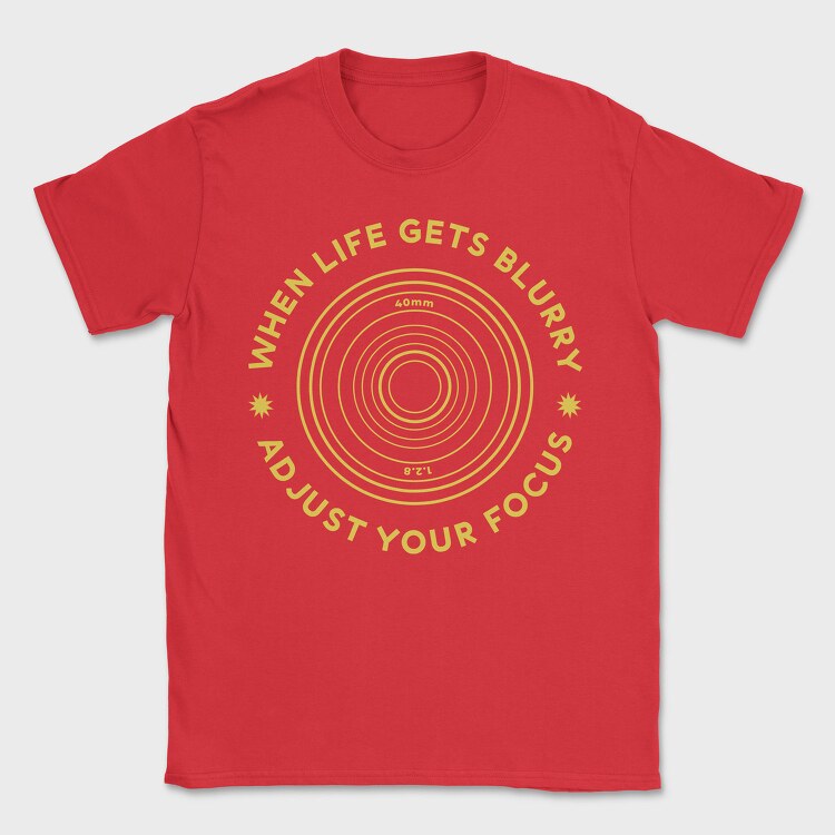 Camera Focus Photographers Creators, Tricou Barbati (Unisex)