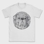 Dog Realistic Portrait, Tricou Barbati (Unisex)