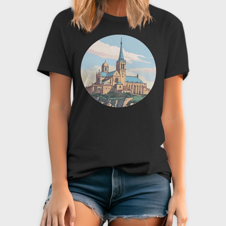 Notre Dame De La Garde, Tricou Barbati (Unisex)