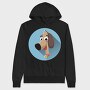 Doggy Smile, Hanorac Oversize Barbati (Unisex)
