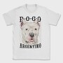 Dogo Argentino Dog Breed, Tricou Barbati (Unisex)
