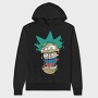 Rick and Morty 19, Hanorac Oversize Barbati (Unisex)