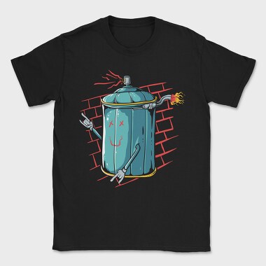 Burning Spray Can, Tricou Barbati (Unisex)