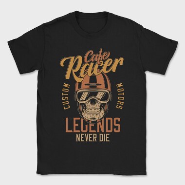 Caferacer Legends, Tricou Barbati (Unisex)