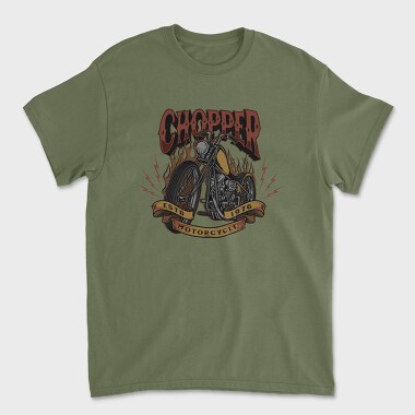 Chopper 1976, Tricou Barbati (Unisex)