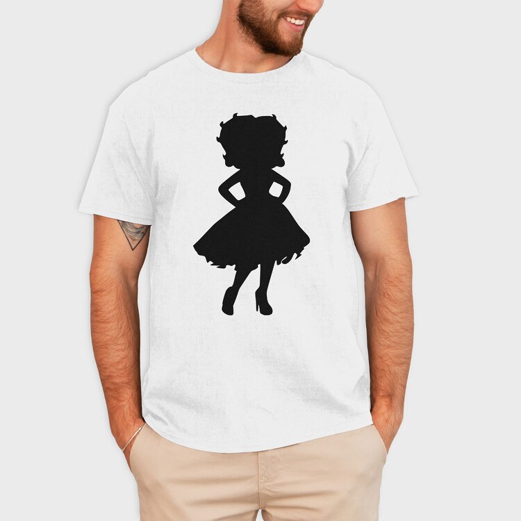 Betty Boop 60, Tricou Barbati (Unisex)
