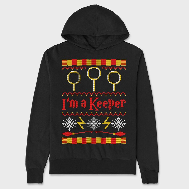 Im A Keeper, Hanorac Oversize Barbati (Unisex)