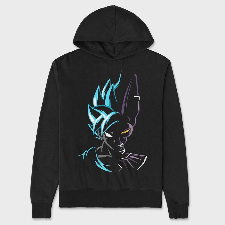 Ice Dragon Roar, Hanorac Oversize Barbati (Unisex)