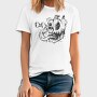 Pumpkin Trippy Monochrome, Tricou Barbati (Unisex)