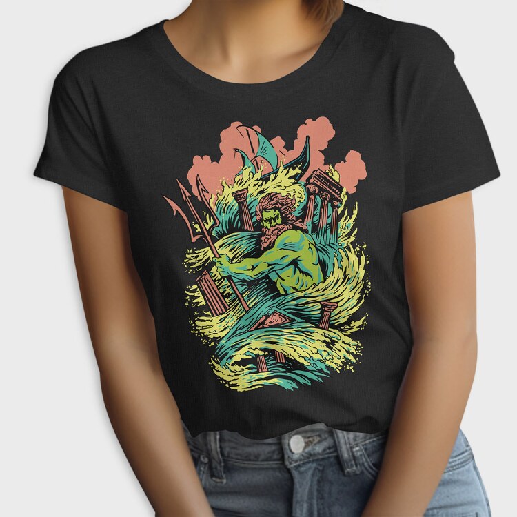 Mythology Poseidon, Tricou Femei