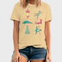 Animals Doing Yoga, Tricou Barbati (Unisex)