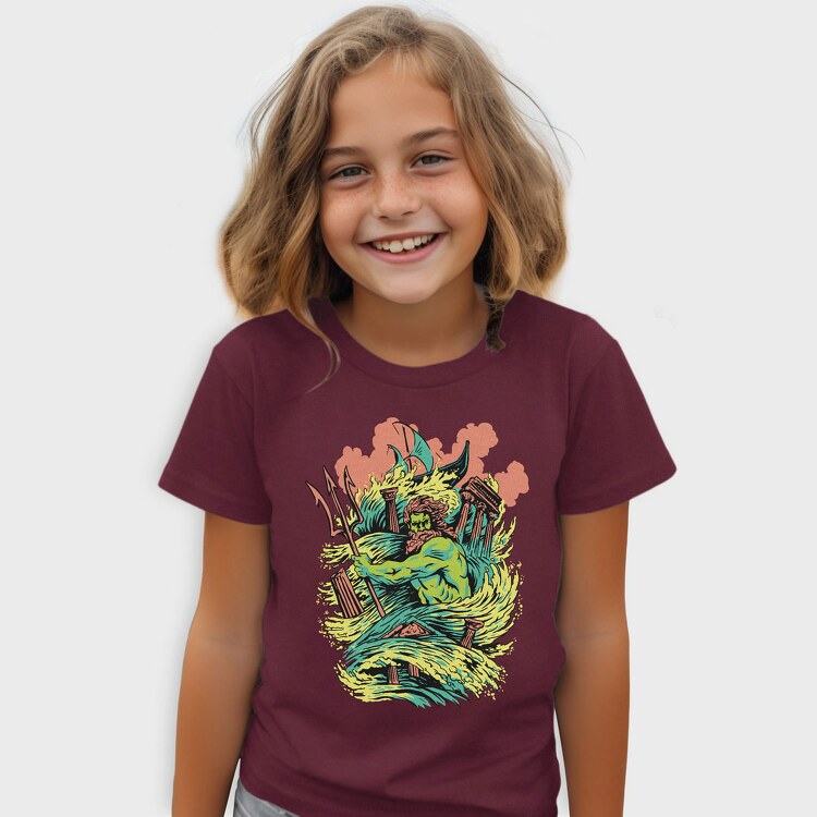 Mythology Poseidon, Tricou Copii