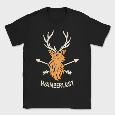 Deer Arrow Adventure, Tricou Barbati (Unisex)