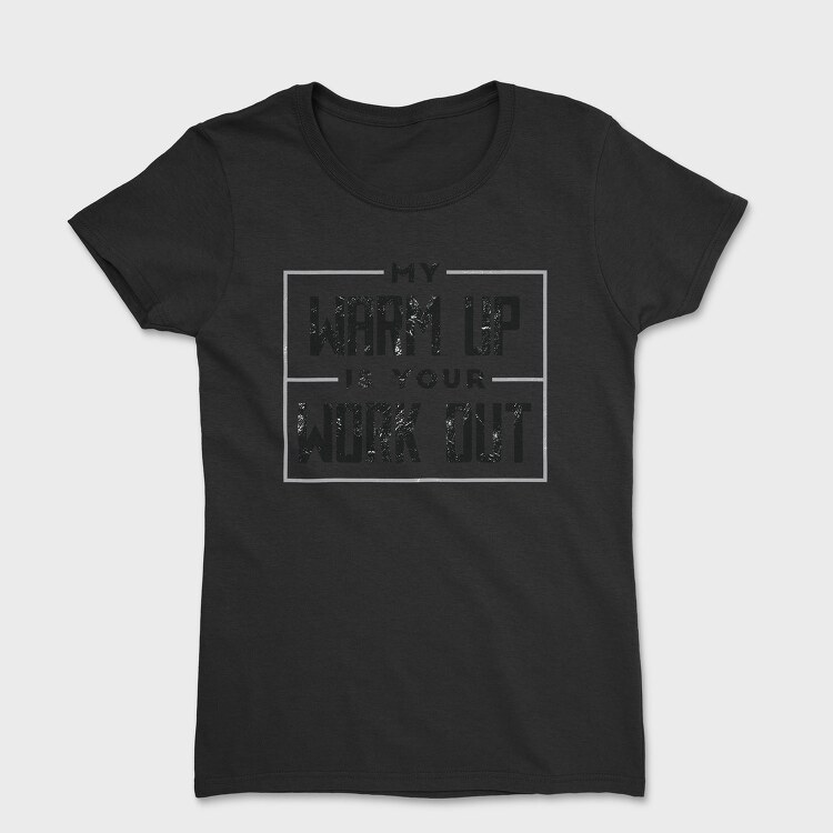 Calisthenics Fitness Warm Up Workout Creators Ep, Tricou Femei