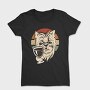 Dog Drinking Wine Wine, Tricou Femei