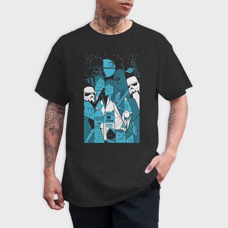 Star Wars 24, Tricou Barbati (Unisex)