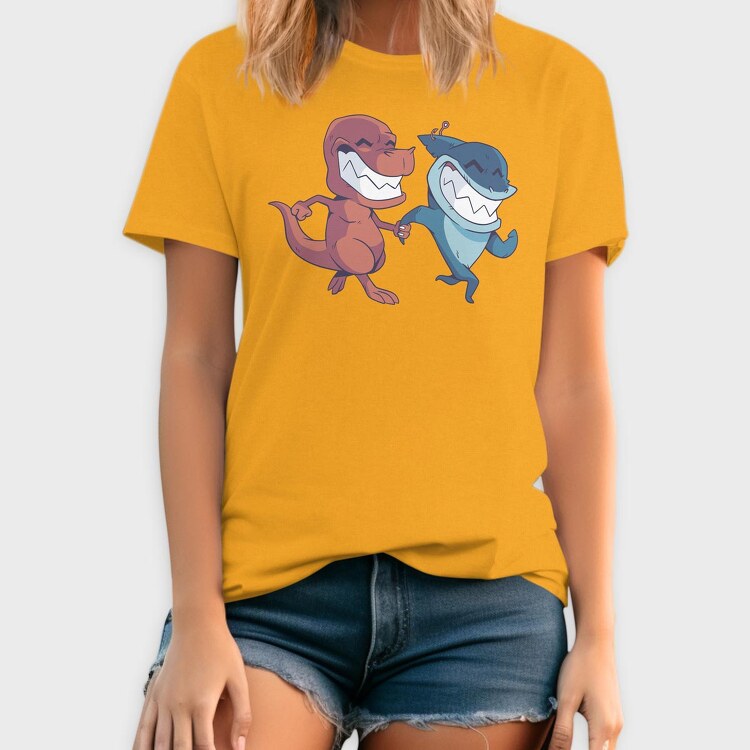 Friends Cartoon, Tricou Barbati (Unisex)