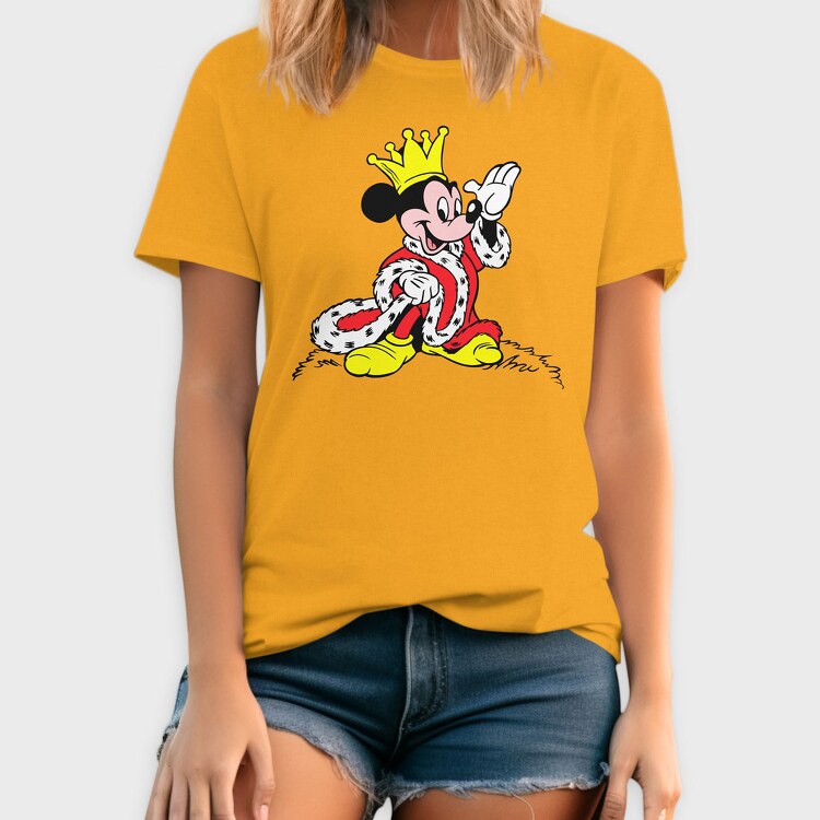 Cartoon Retro Mickey Mouse 3, Tricou Barbati (Unisex)