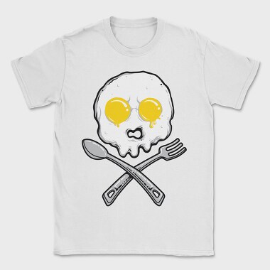 Eggy Skull, Tricou Barbati (Unisex)