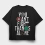 Captain America Shield 1, Tricou Oversize Barbati (Unisex)