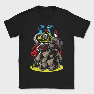Firefighter Hero, Tricou Barbati (Unisex)