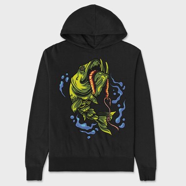 Fishy Splash, Hanorac Oversize Barbati (Unisex)